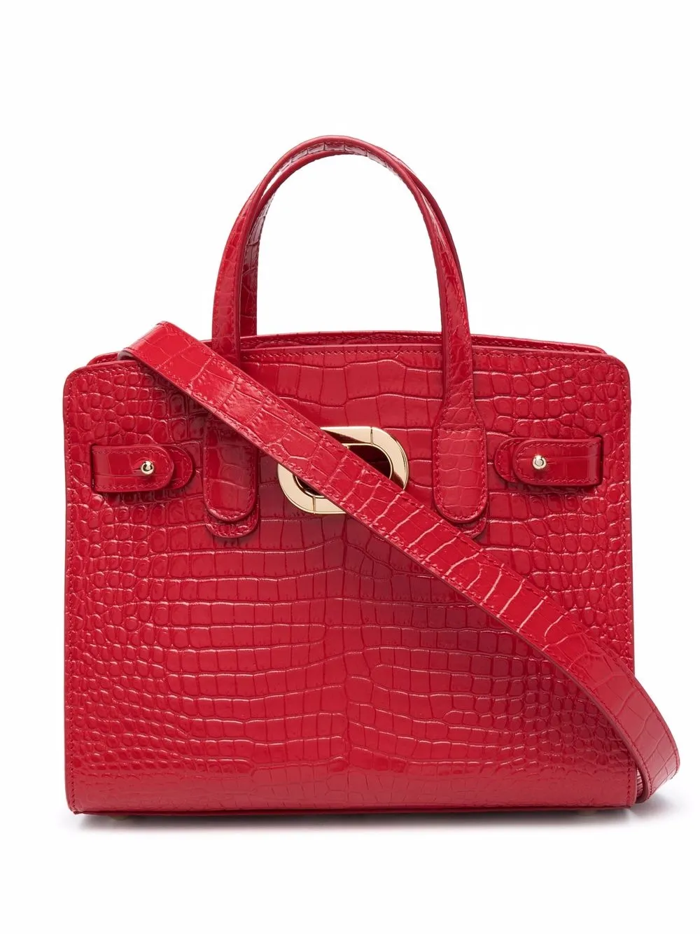 

Dee Ocleppo leather tote bag - Red