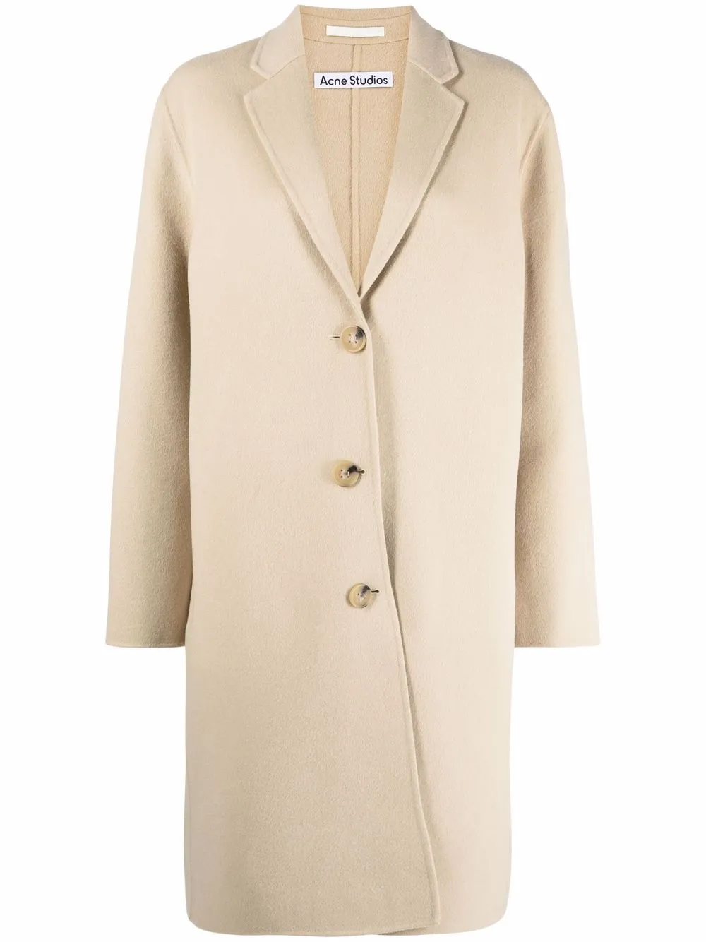 

Acne Studios abrigo con botones - Neutro