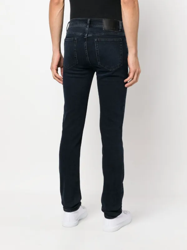 Acne Studios mid-rise slim-fit Jeans | Blue | FARFETCH