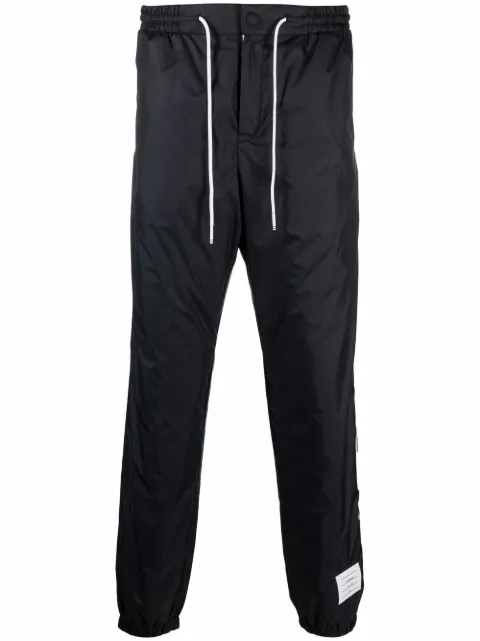 Thom Browne pantalon de jogging à patch logo