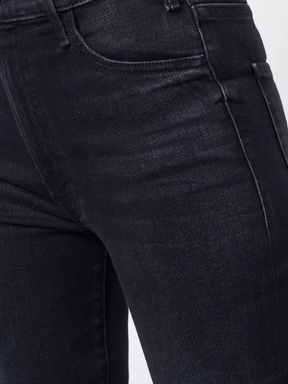 фото Mother укороченные джинсы bootcut с завышенной талией
