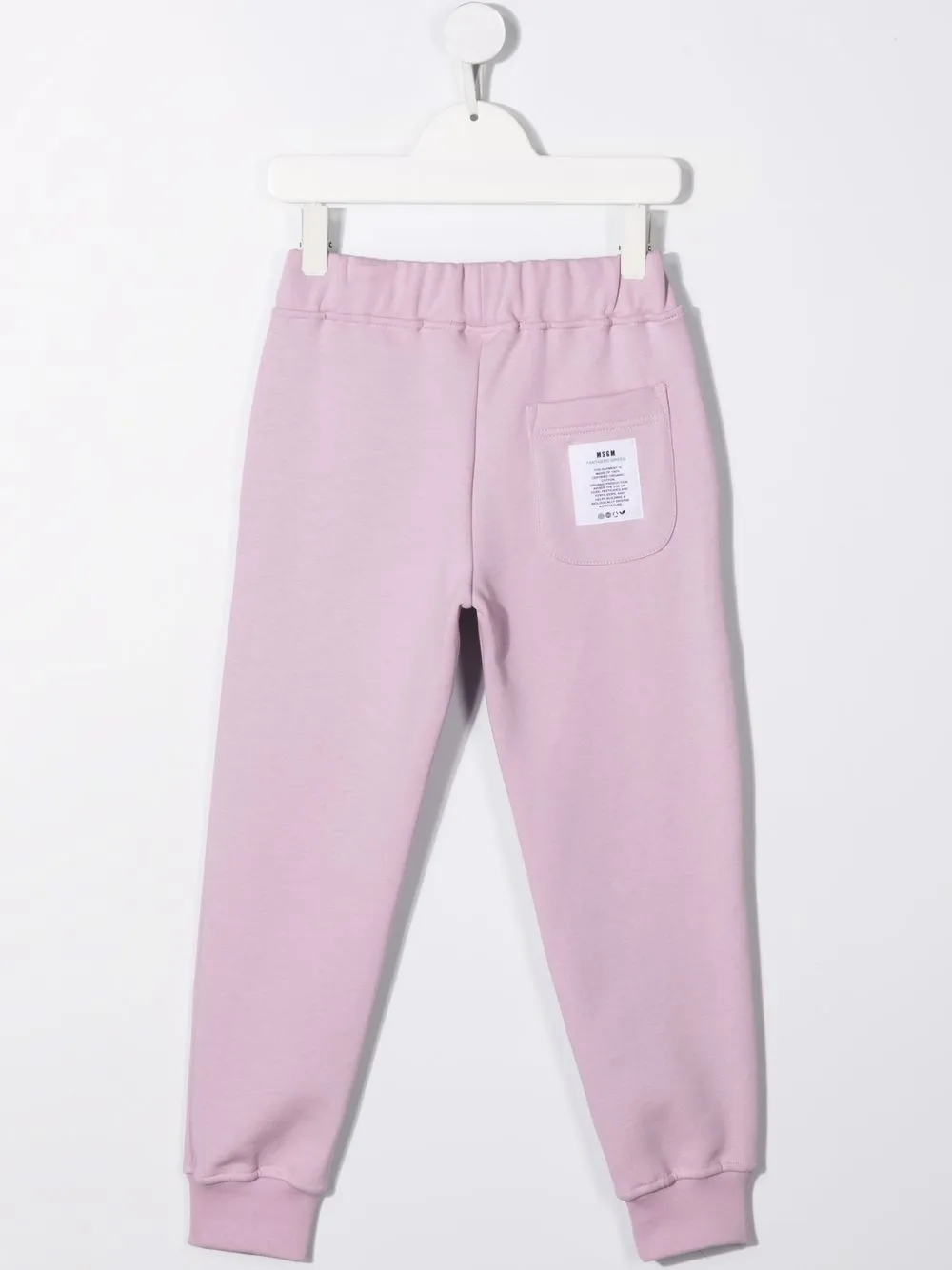 фото Msgm kids спортивные брюки с принтом future