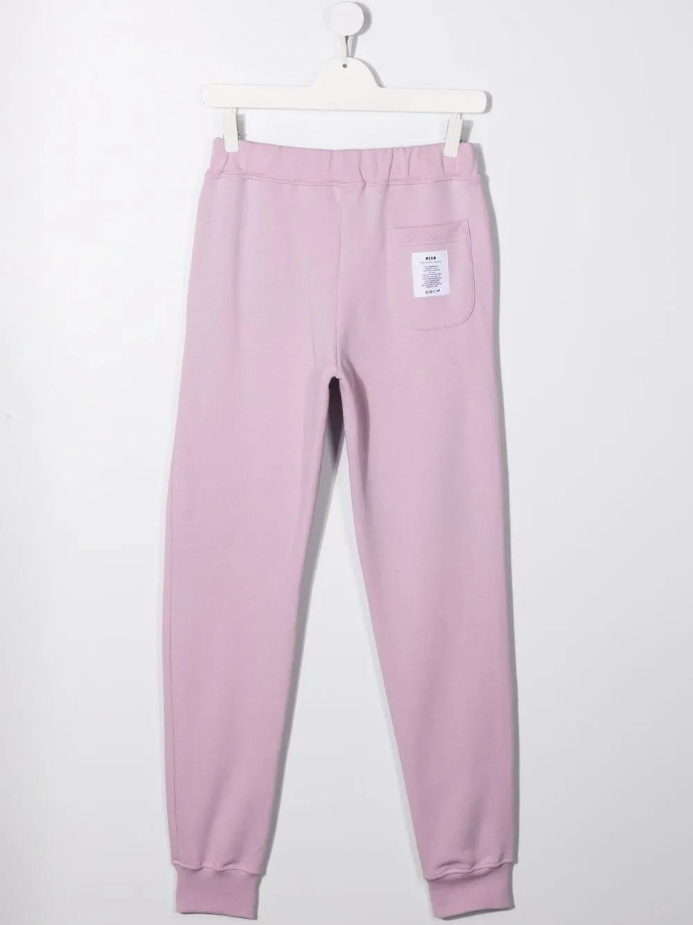 фото Msgm kids спортивные брюки с графичным принтом