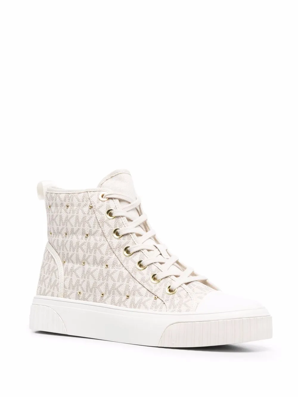 фото Michael kors высокие кеды с монограммой