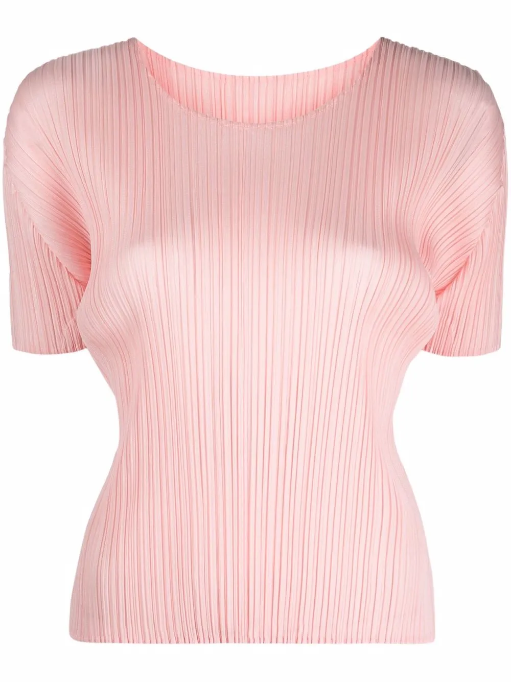 фото Pleats please issey miyake легкая футболка с плиссировкой