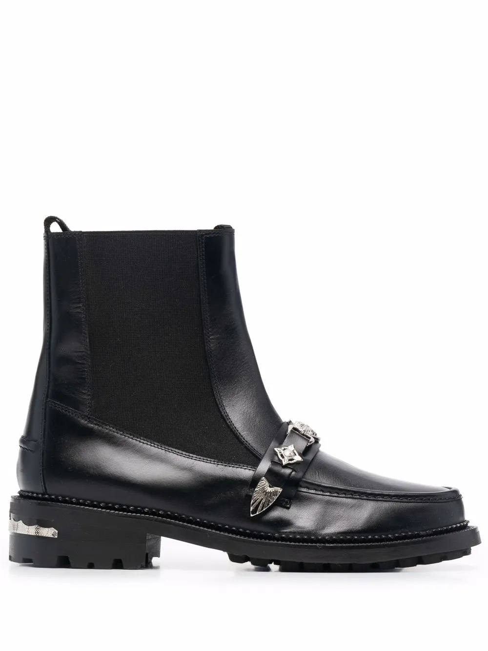 

Toga Virilis botines estilo mocasines - Negro