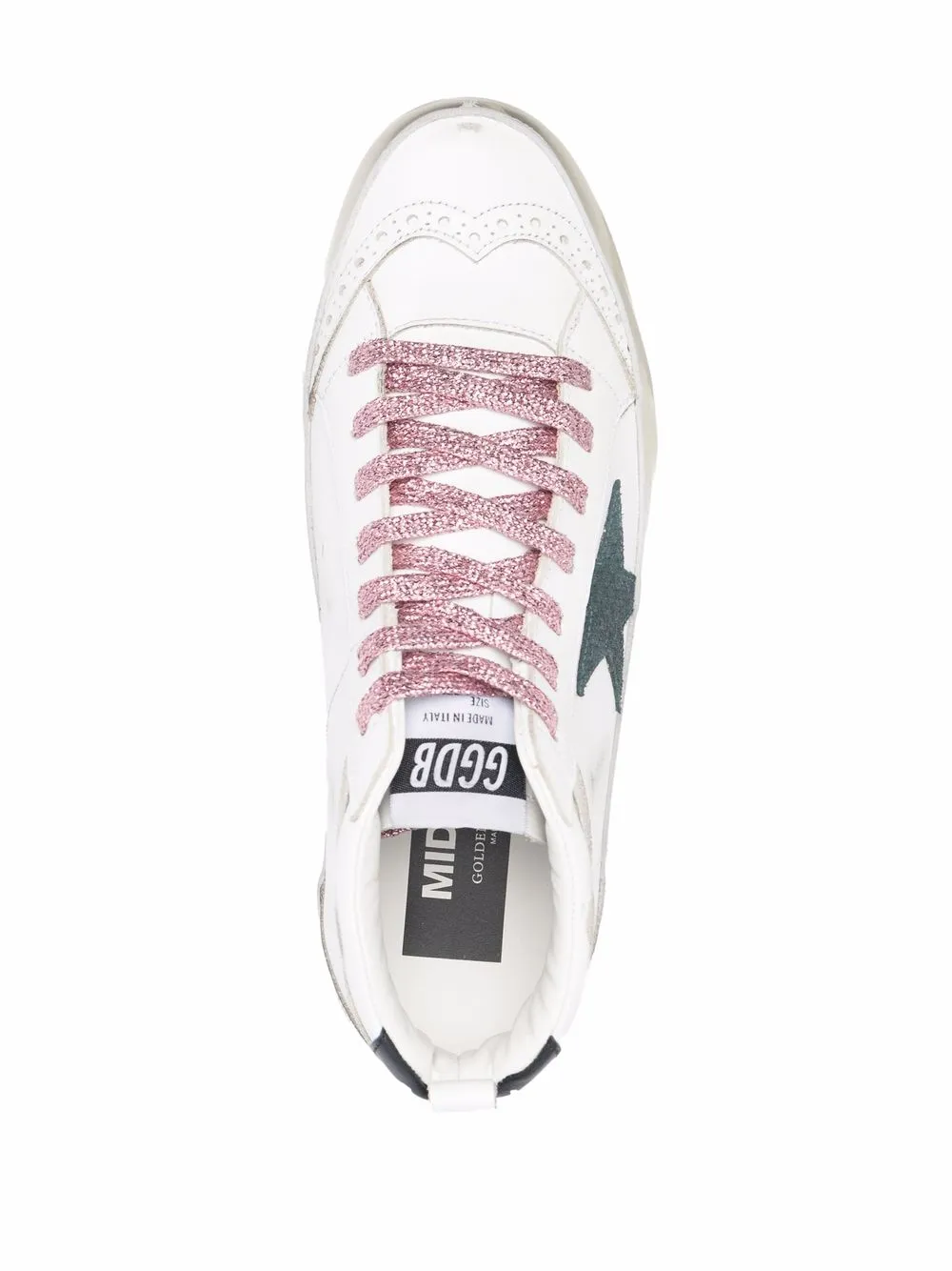 фото Golden goose кроссовки с нашивкой-логотипом