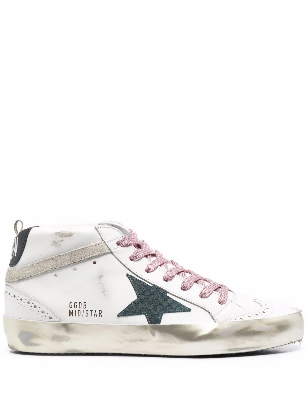 фото Golden goose кроссовки с нашивкой-логотипом