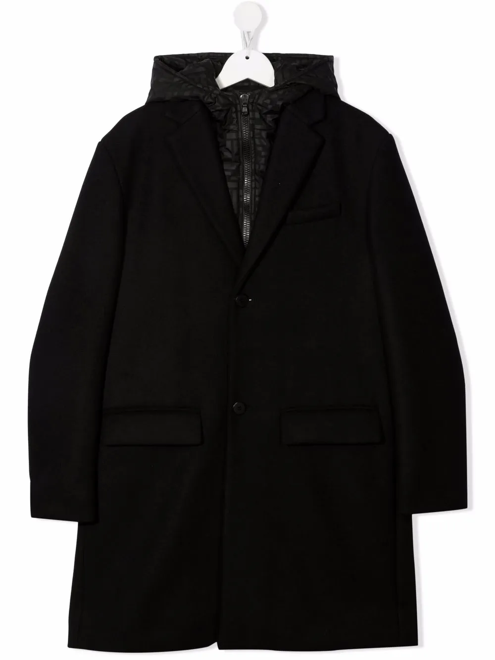 Fendi Kids Cappotto monopetto | nero | Image 1