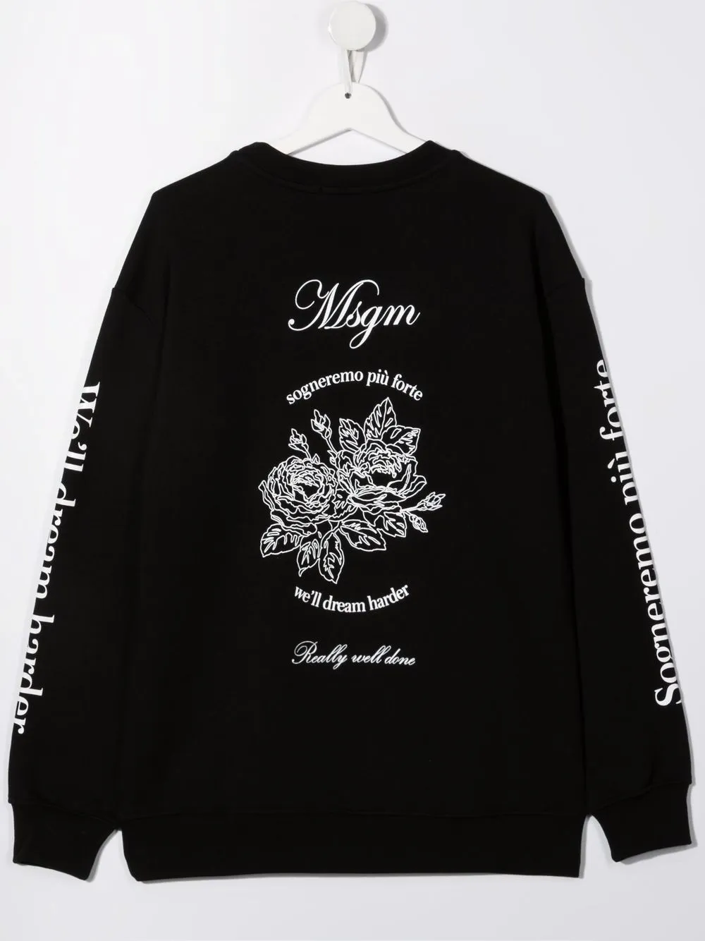 фото Msgm kids толстовка с логотипом