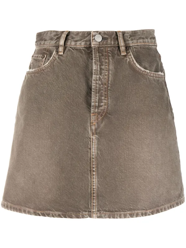 Acne denim 2024 skirt