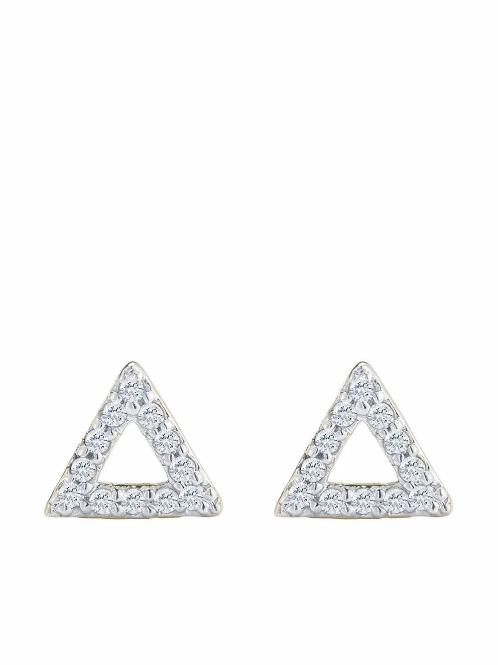

Mateo aretes en oro amarillo de 14kt con diamantes - Dorado
