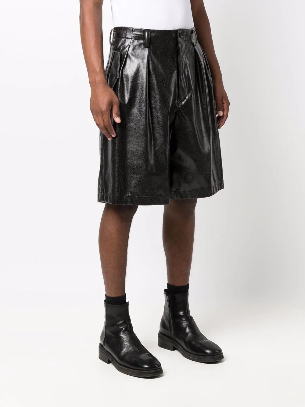 фото Yohji yamamoto шорты широкого кроя