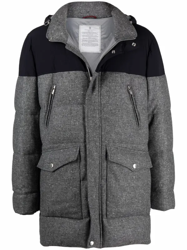 Shop Brunello Cucinelli colour-block 