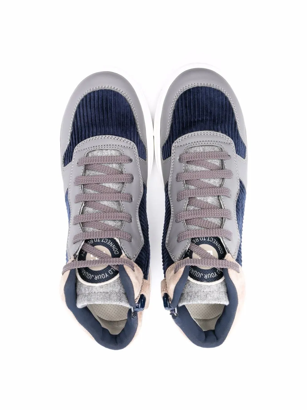 фото Brunello cucinelli kids высокие кеды