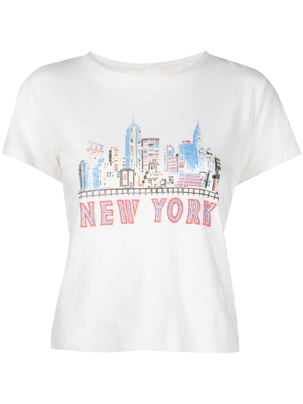 фото Re/done футболка с принтом new york