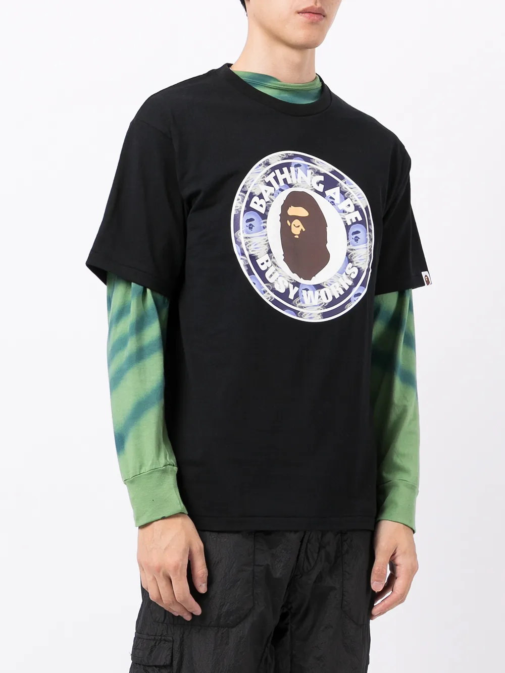 фото A bathing ape® футболка с логотипом