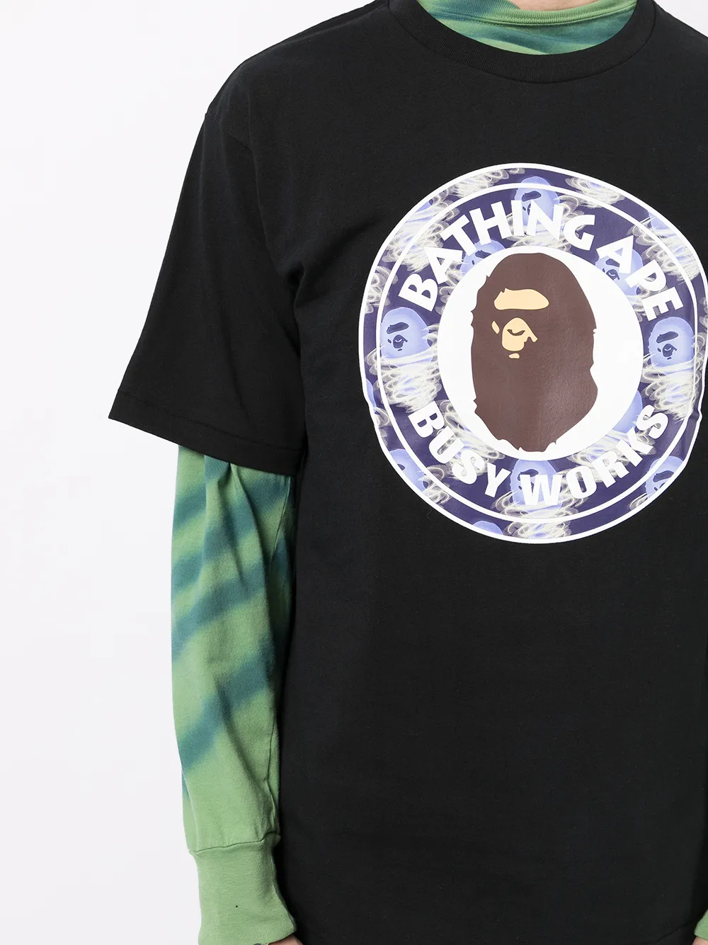 фото A bathing ape® футболка с логотипом