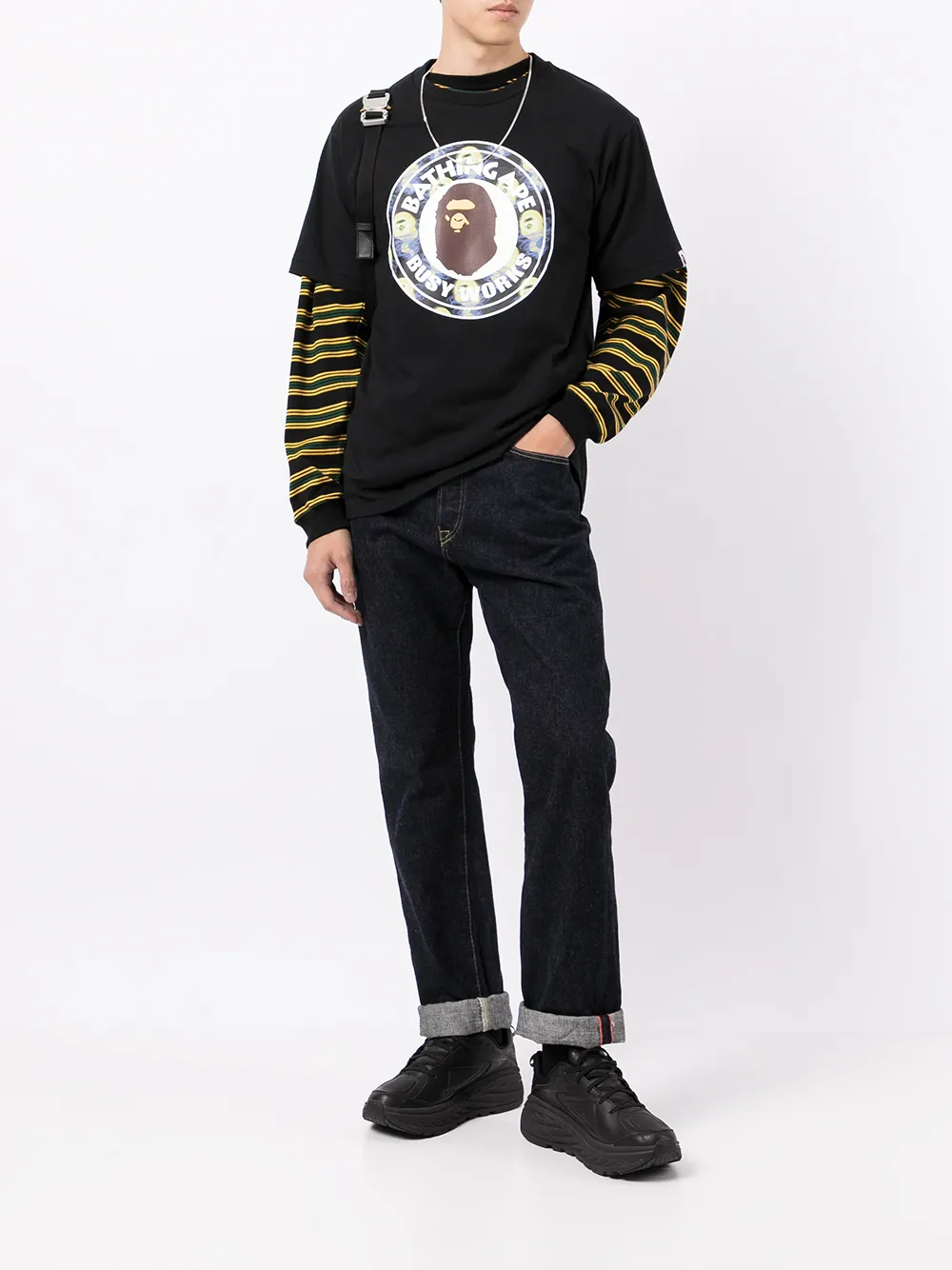 фото A bathing ape® футболка с логотипом