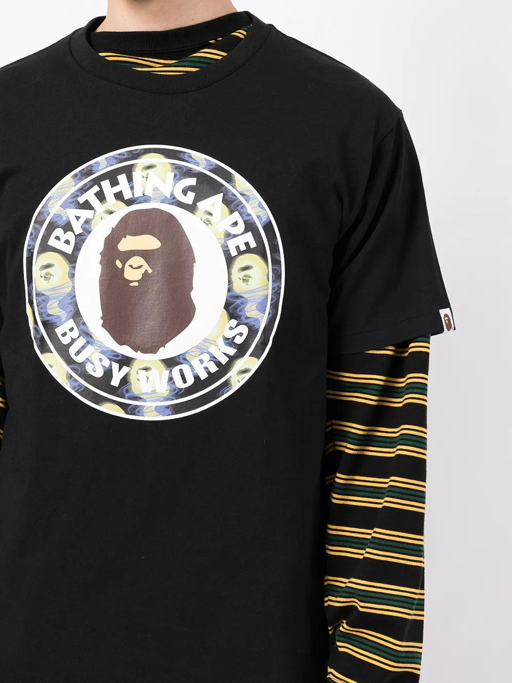 фото A bathing ape® футболка с логотипом