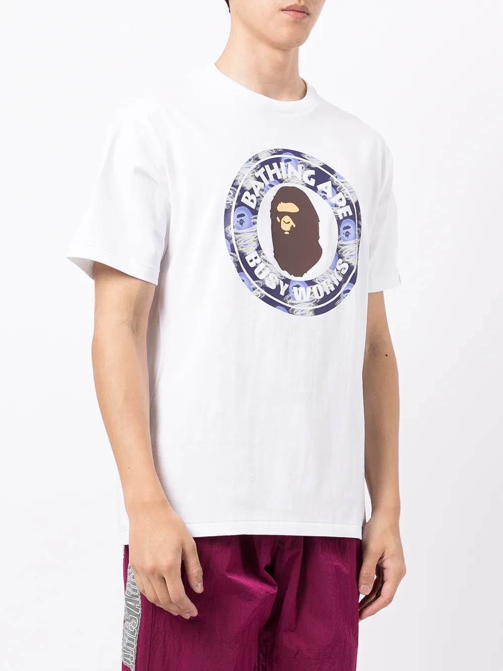 фото A bathing ape® футболка с логотипом