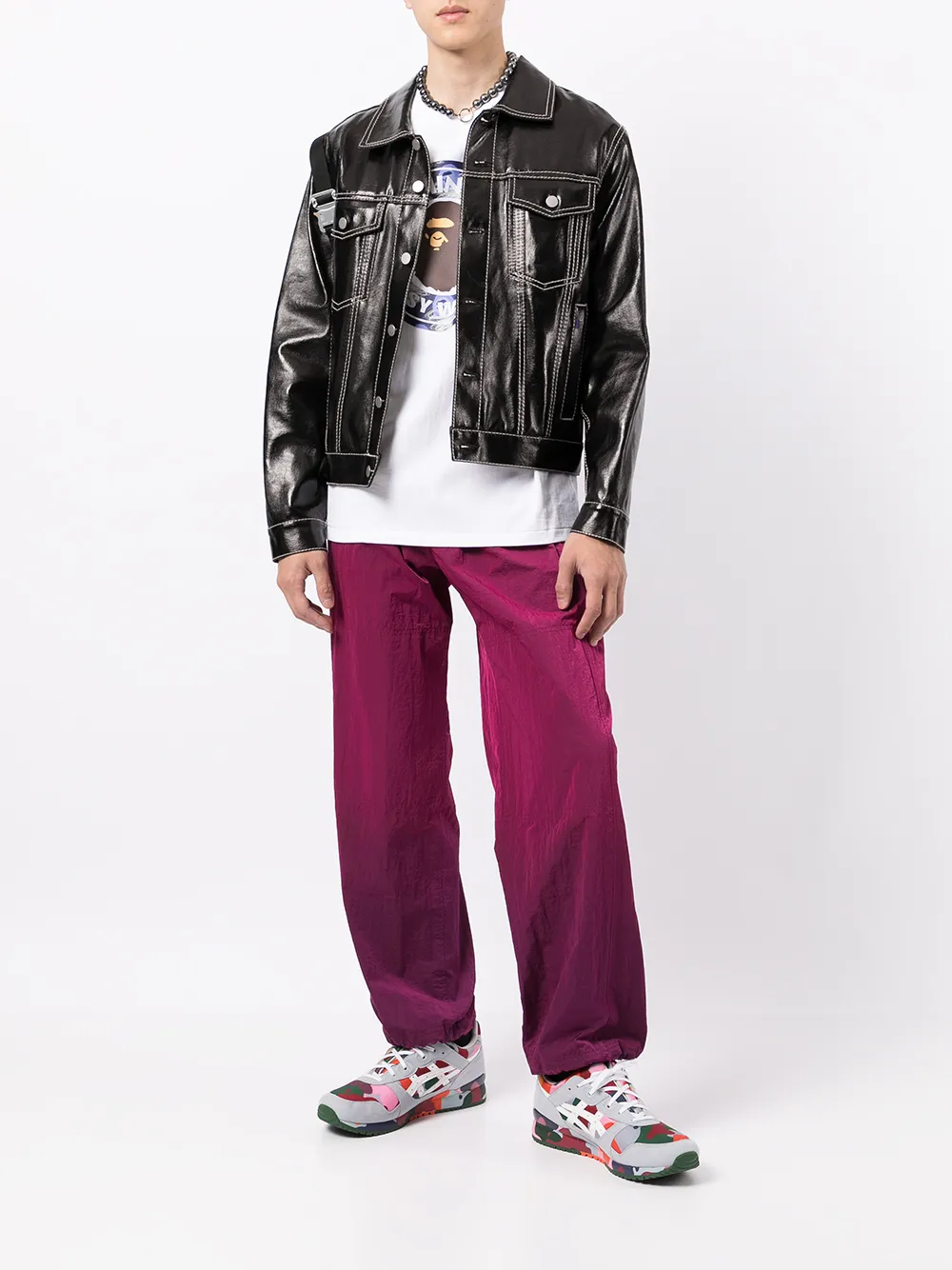 фото A bathing ape® футболка с логотипом