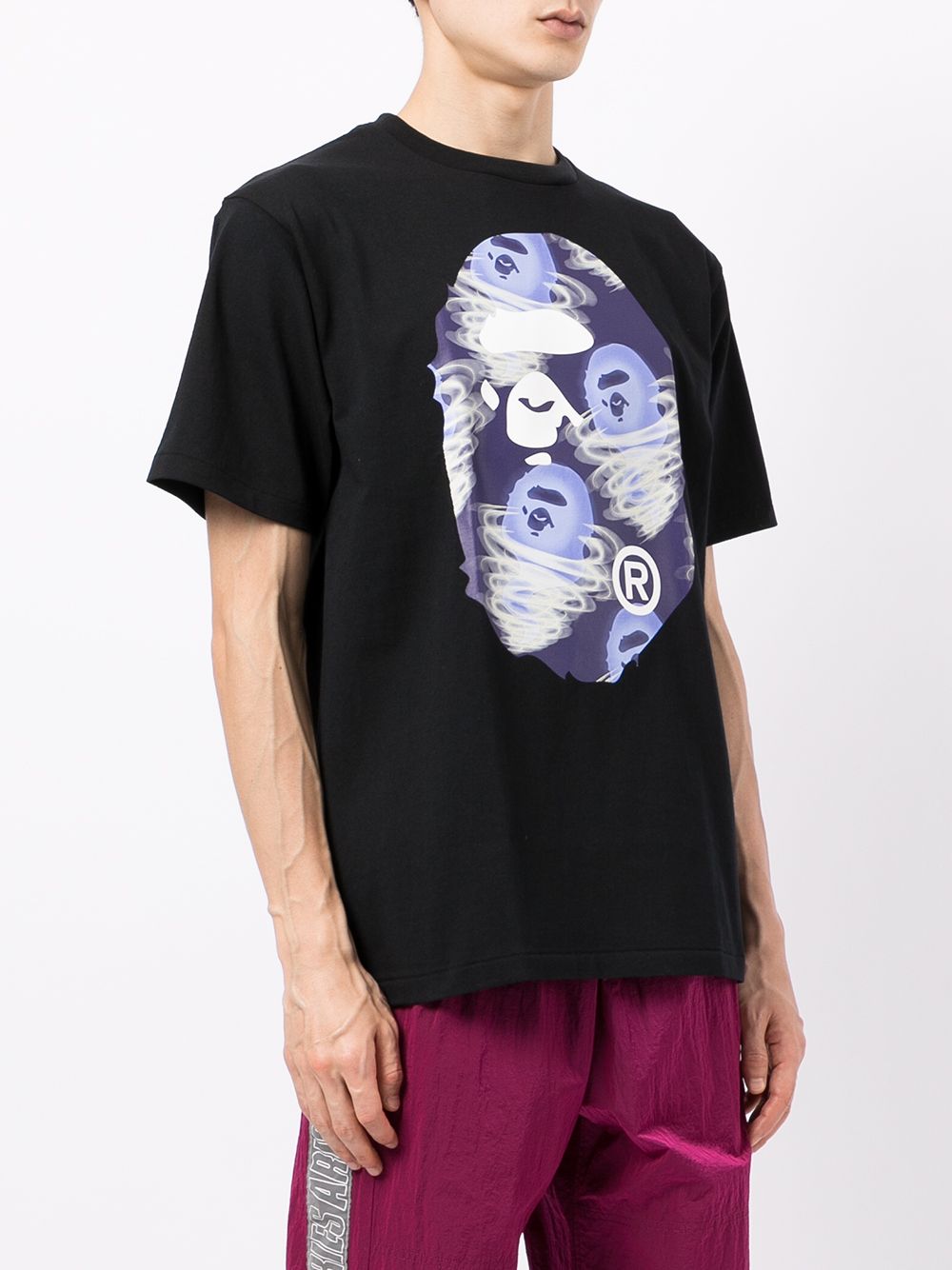 A BATHING APE® Storm Big Ape Head T-shirt - Farfetch