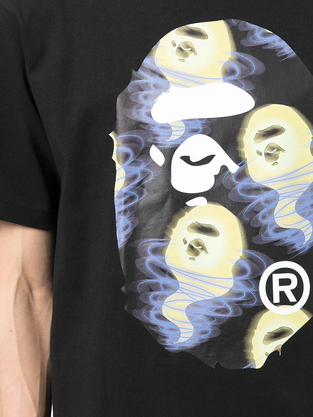фото A bathing ape® футболка storm big ape head