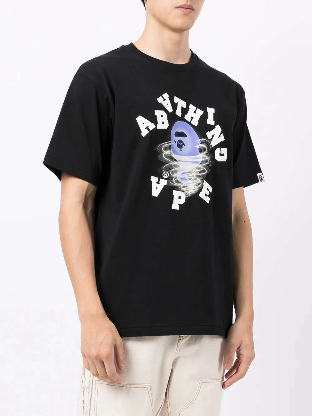 фото A bathing ape® футболка с логотипом