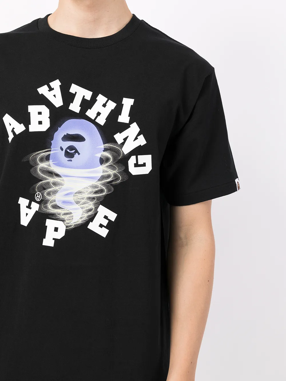 фото A bathing ape® футболка с логотипом
