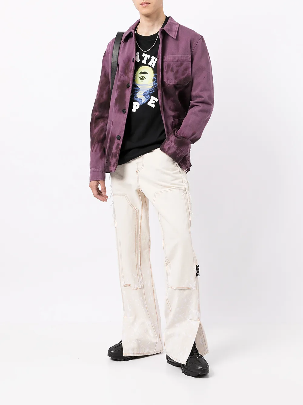 фото A bathing ape® футболка с логотипом