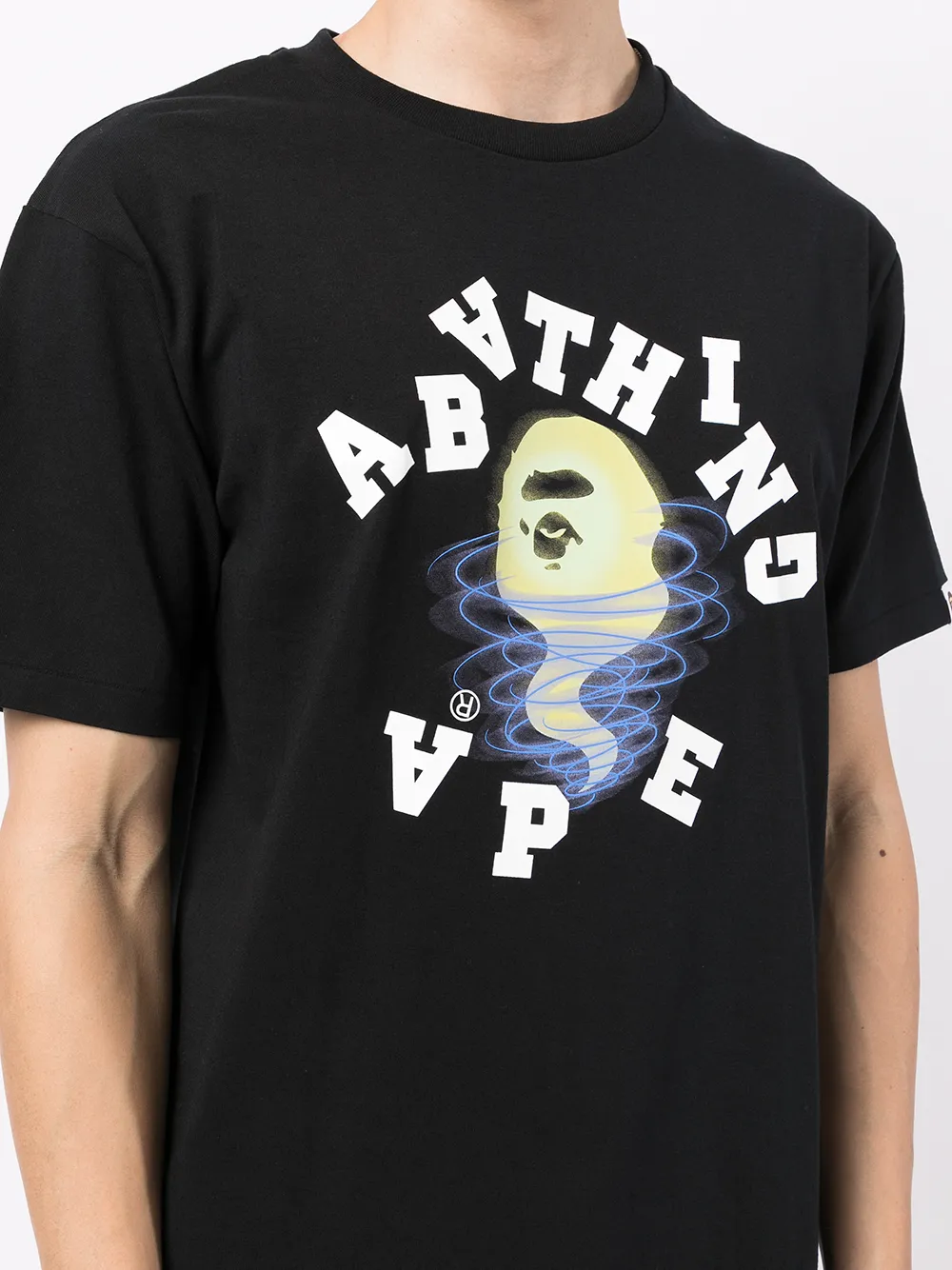 фото A bathing ape® футболка с логотипом