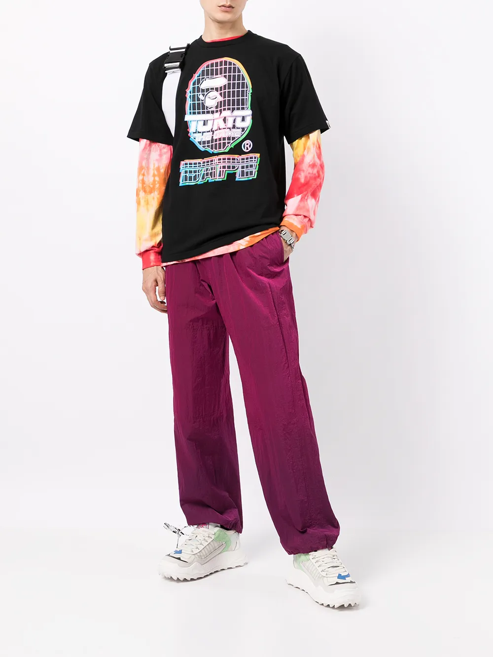 фото A bathing ape® футболка tokyo с логотипом