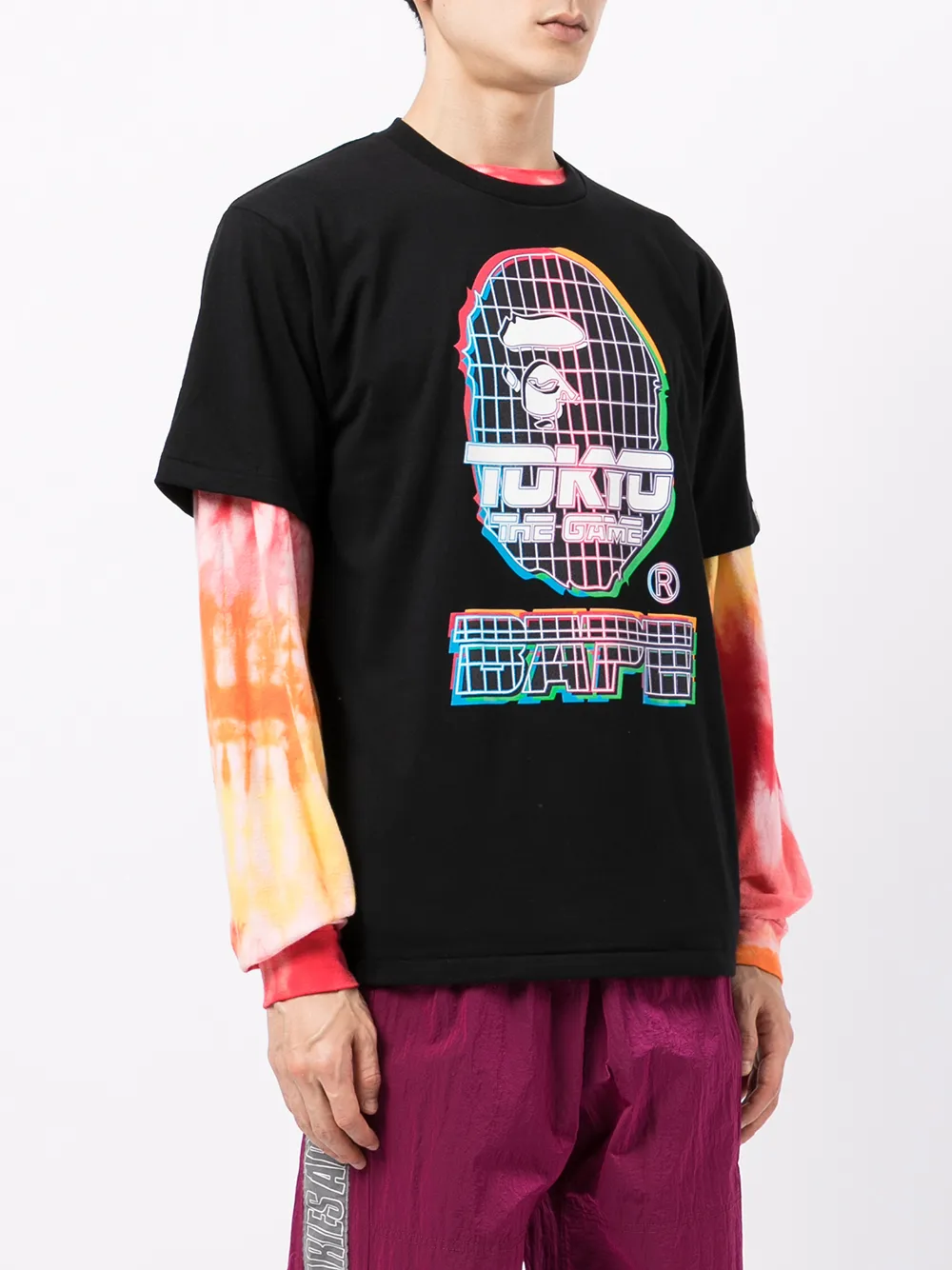фото A bathing ape® футболка tokyo с логотипом