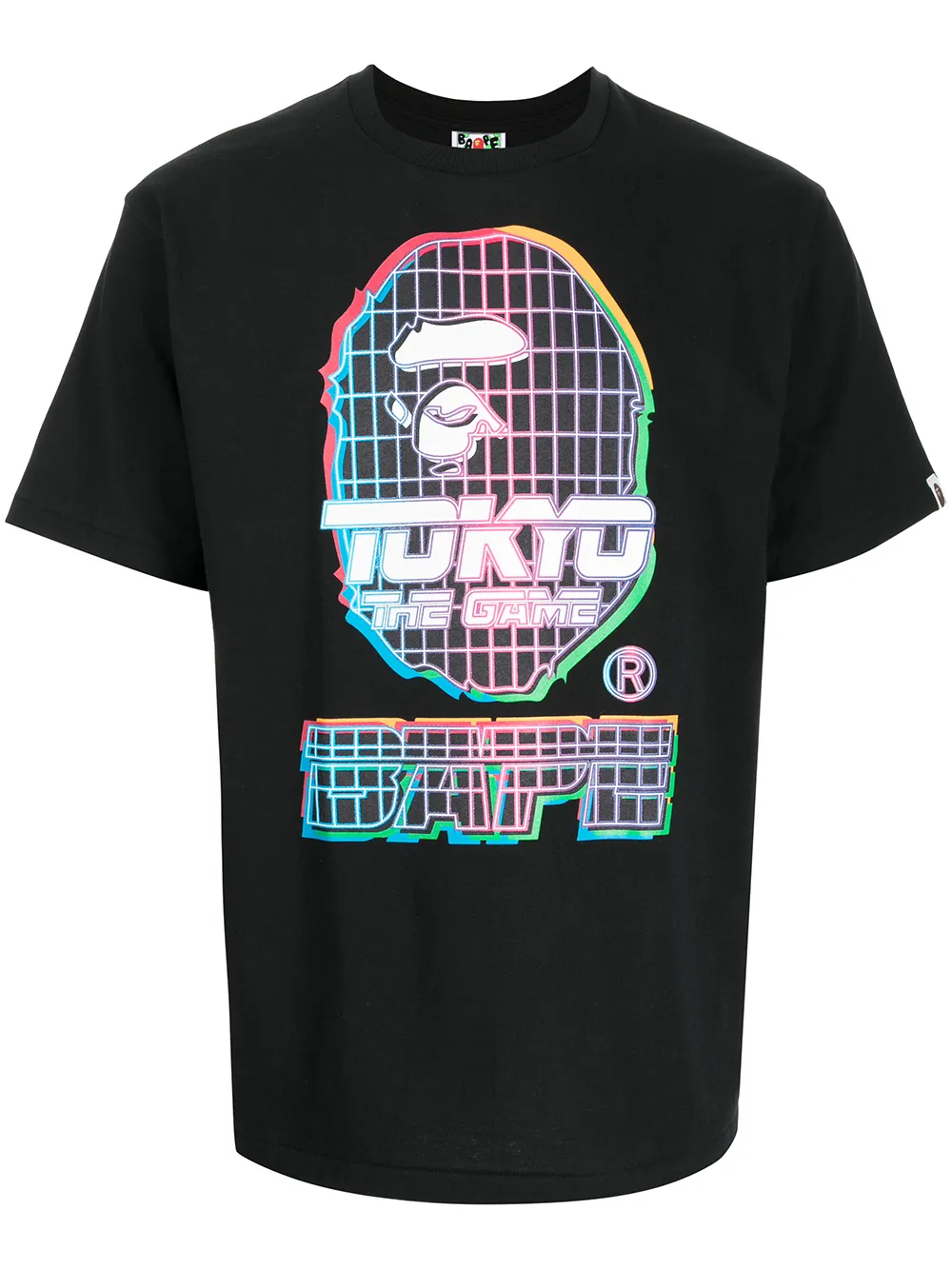 

A BATHING APE® playera con estampado Tokyo - Negro