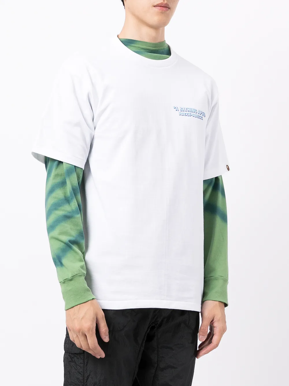 фото A bathing ape® футболка с логотипом