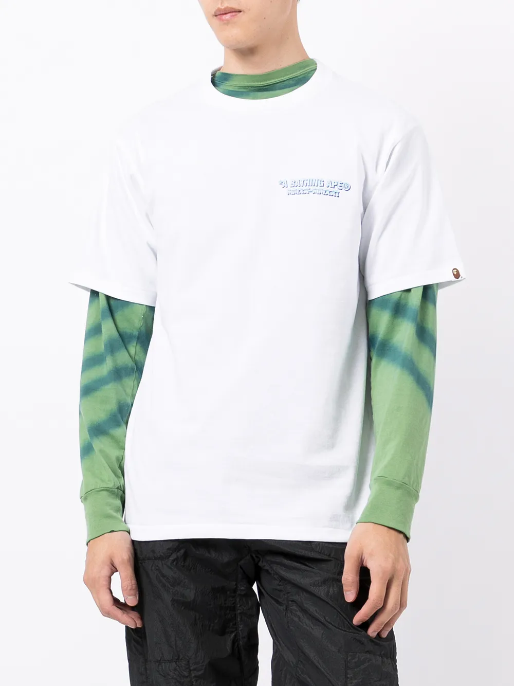 фото A bathing ape® футболка с логотипом