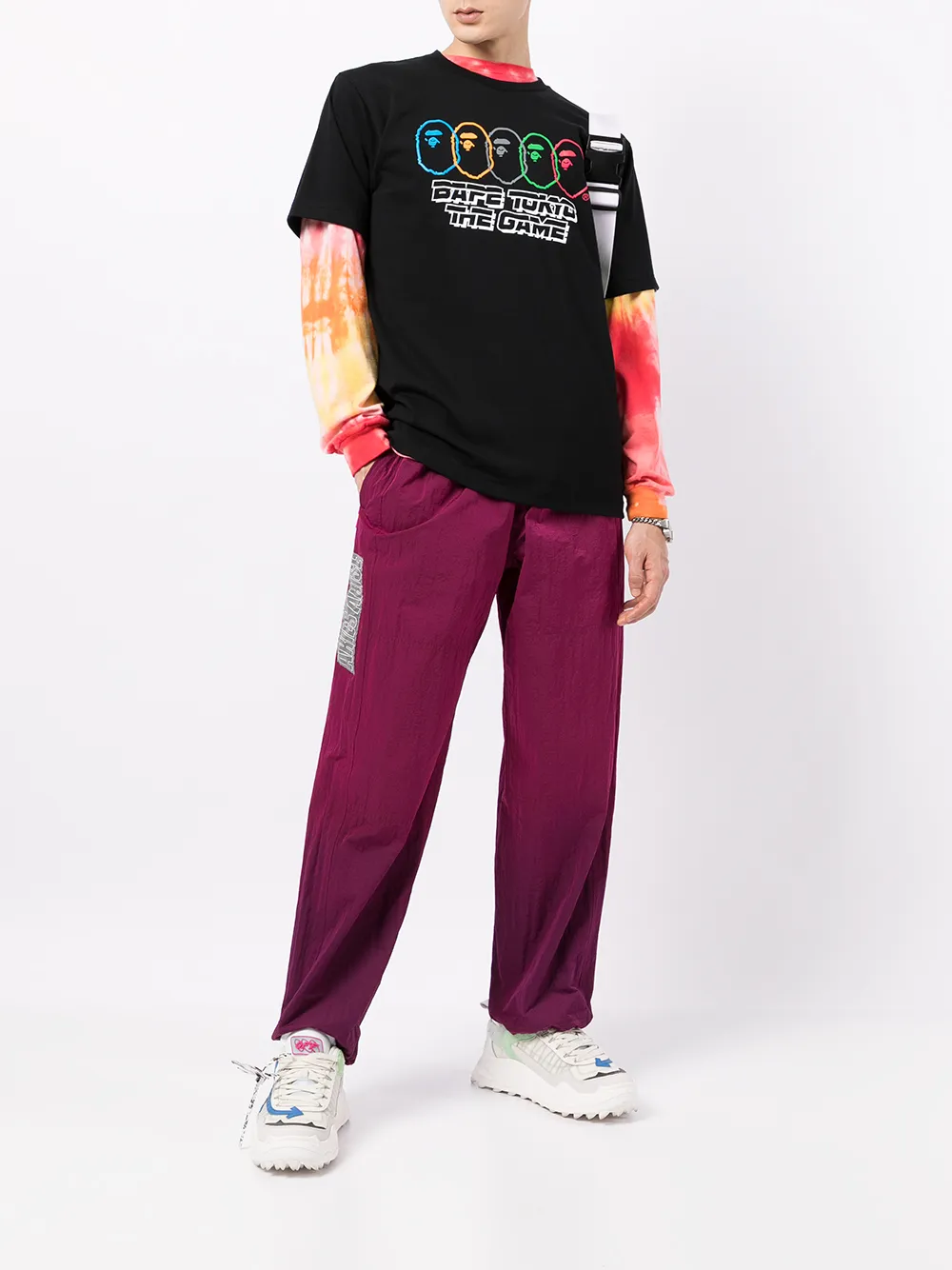 фото A bathing ape® футболка с логотипом