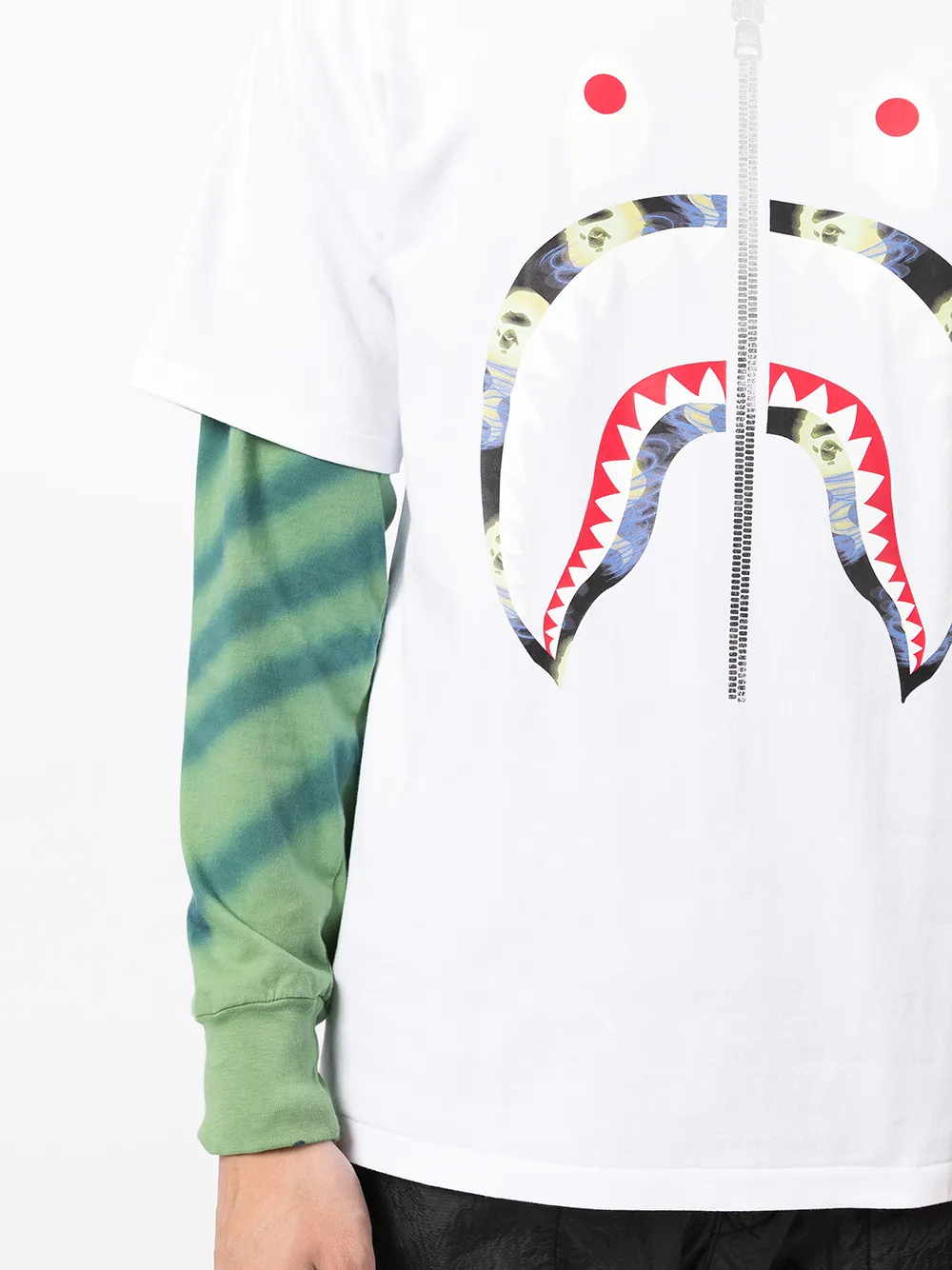 фото A bathing ape® футболка с принтом