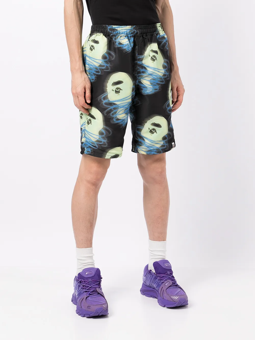 фото A bathing ape® футболка storm big ape head