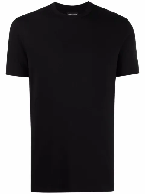 Emporio Armani logo-print crew neck T-shirt
