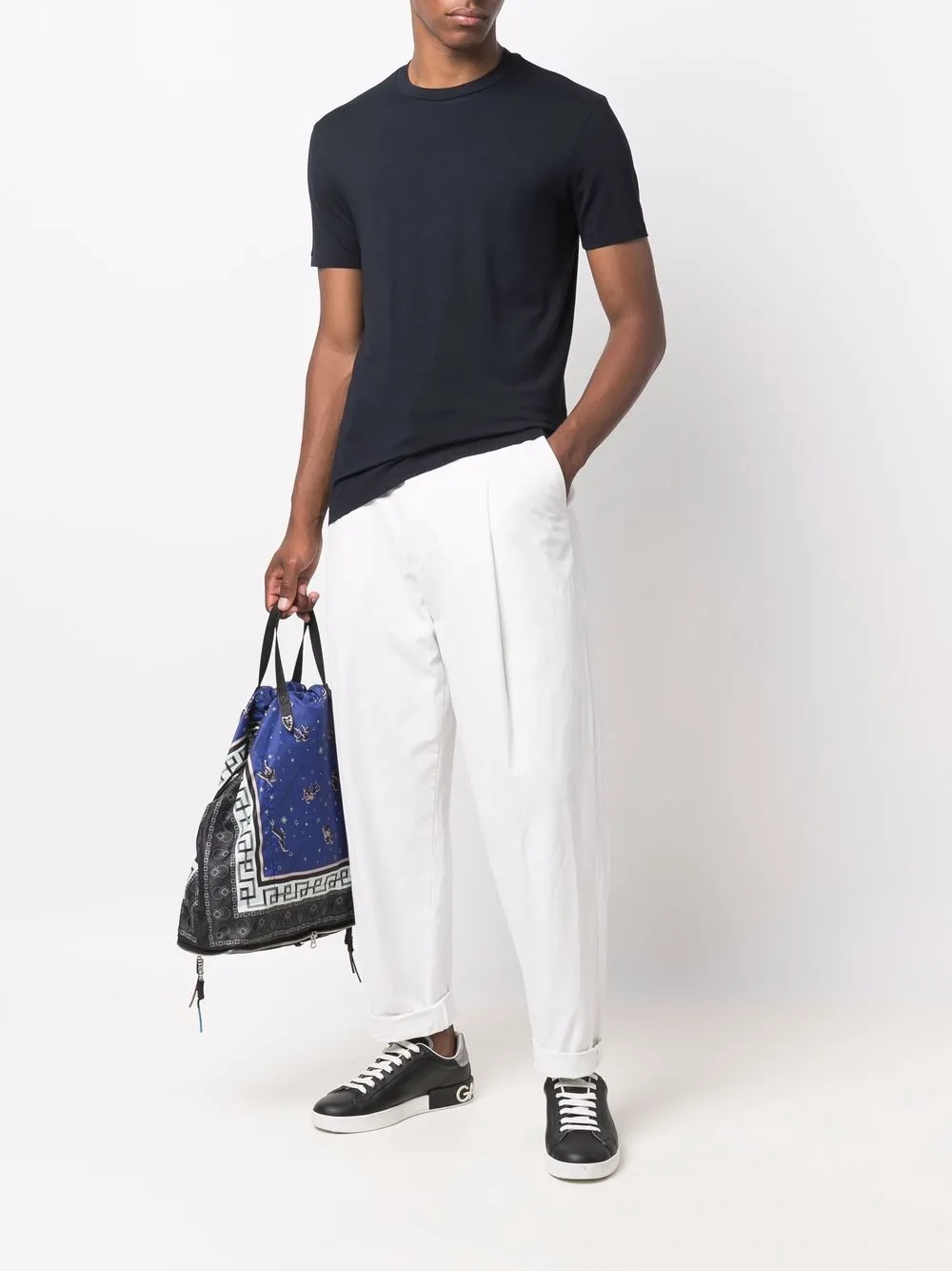 Emporio Armani T-shirt met ronde hals - Blauw