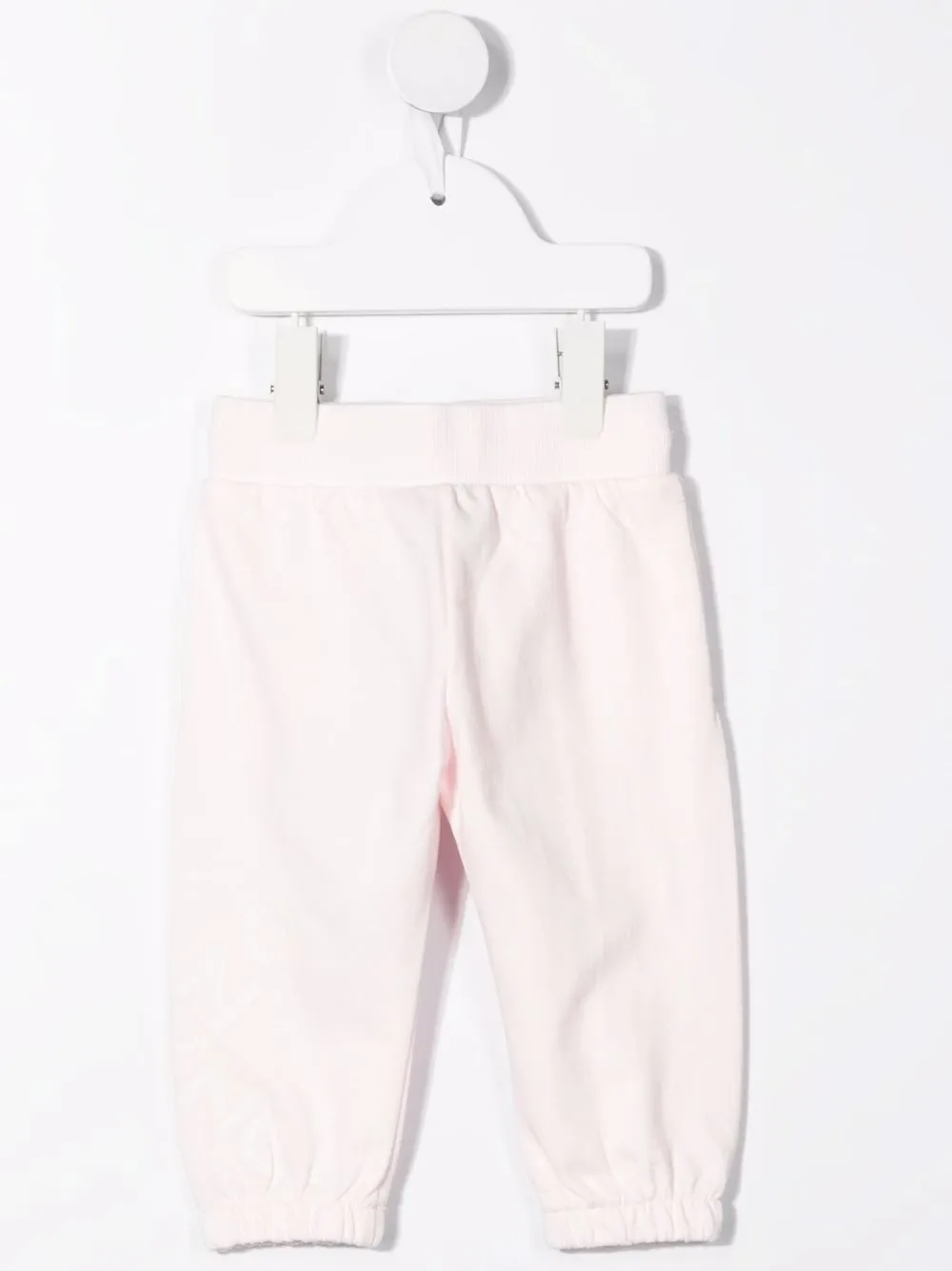 Kenzo Kids Trainingsbroek met fluwelen-effect - Roze