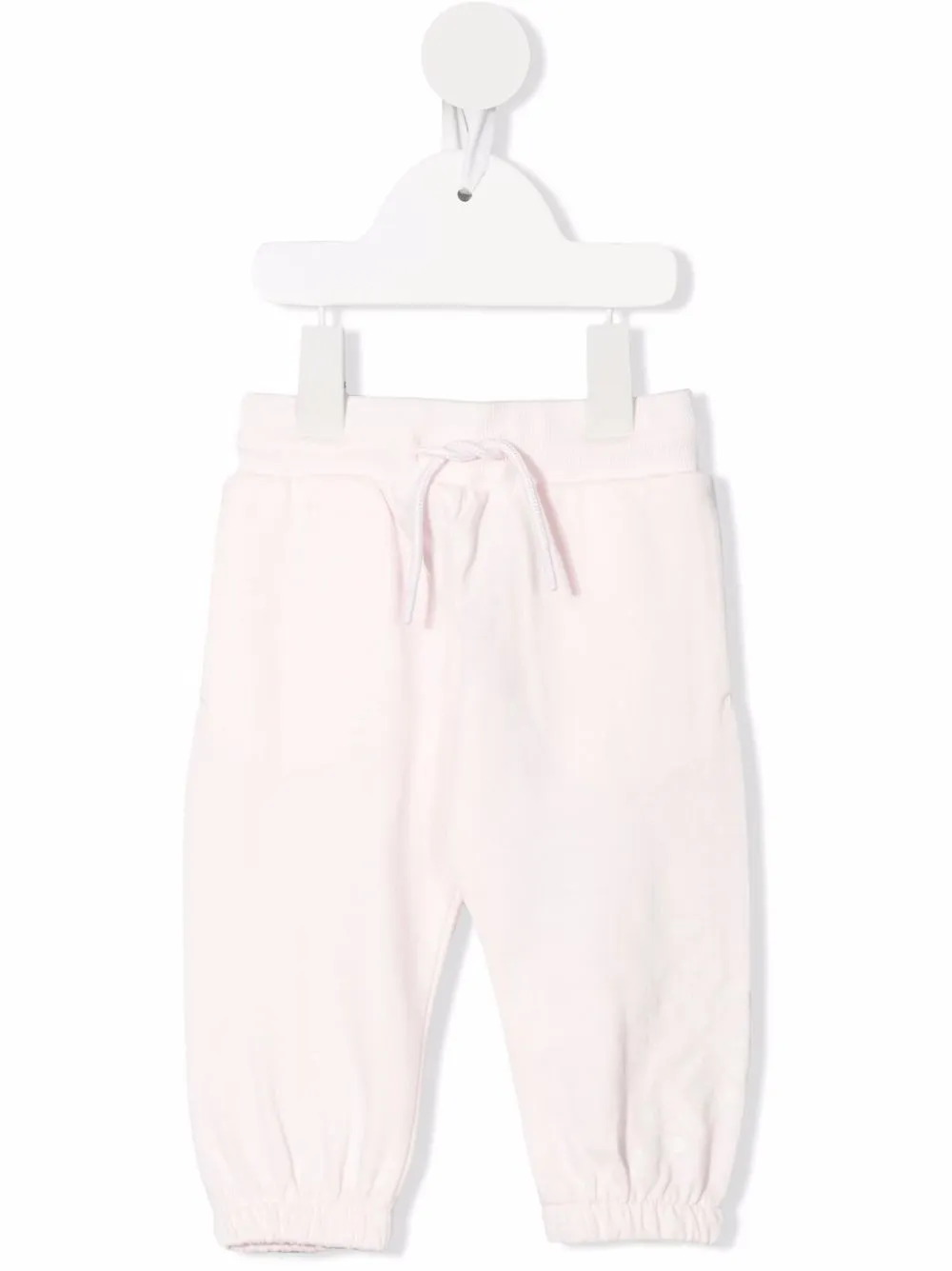 

Kenzo Kids velvet-effect track pants - Pink