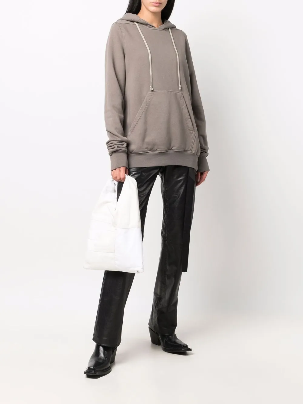 фото Rick owens drkshdw худи с драпировкой