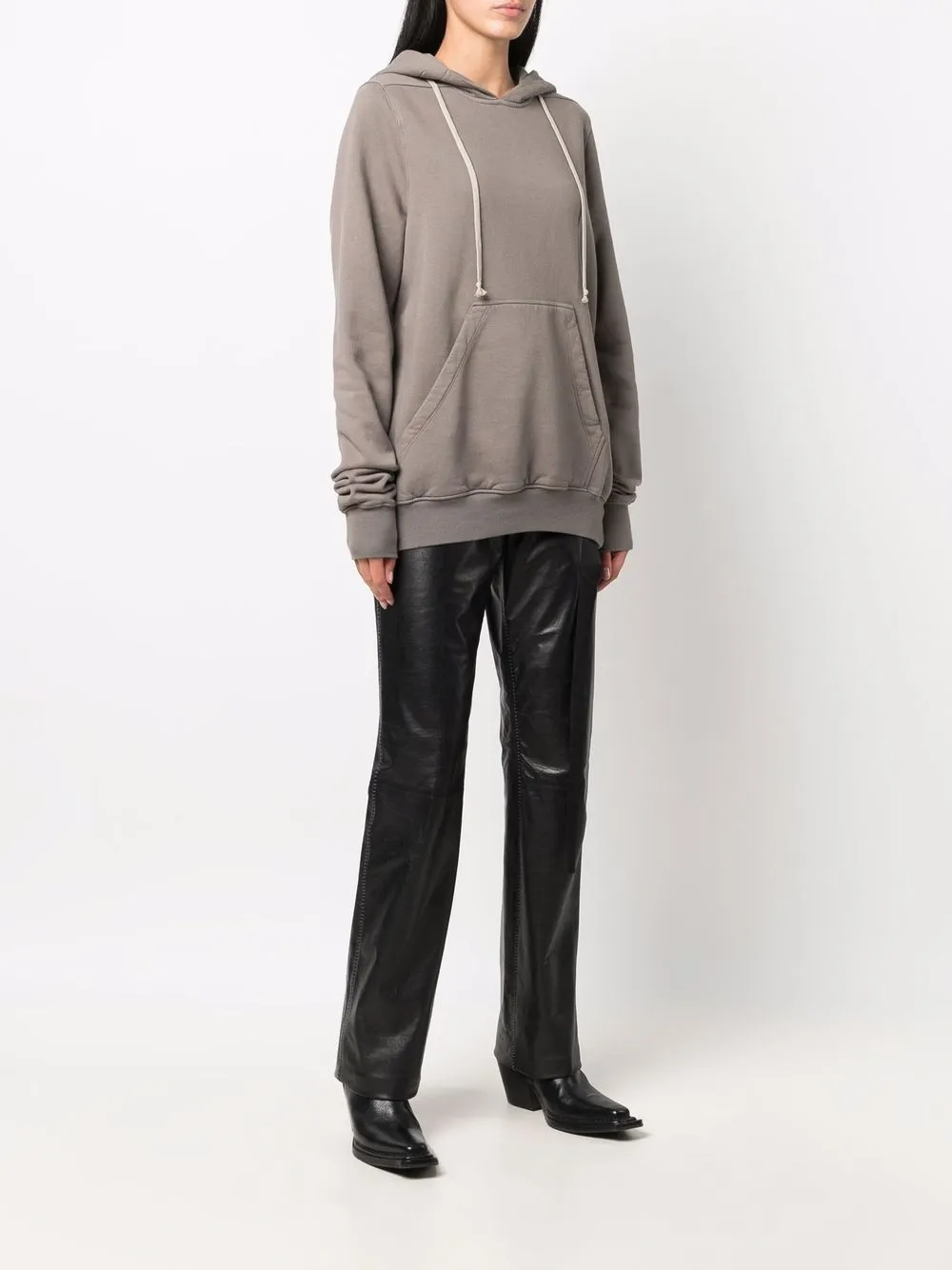 фото Rick owens drkshdw худи с драпировкой