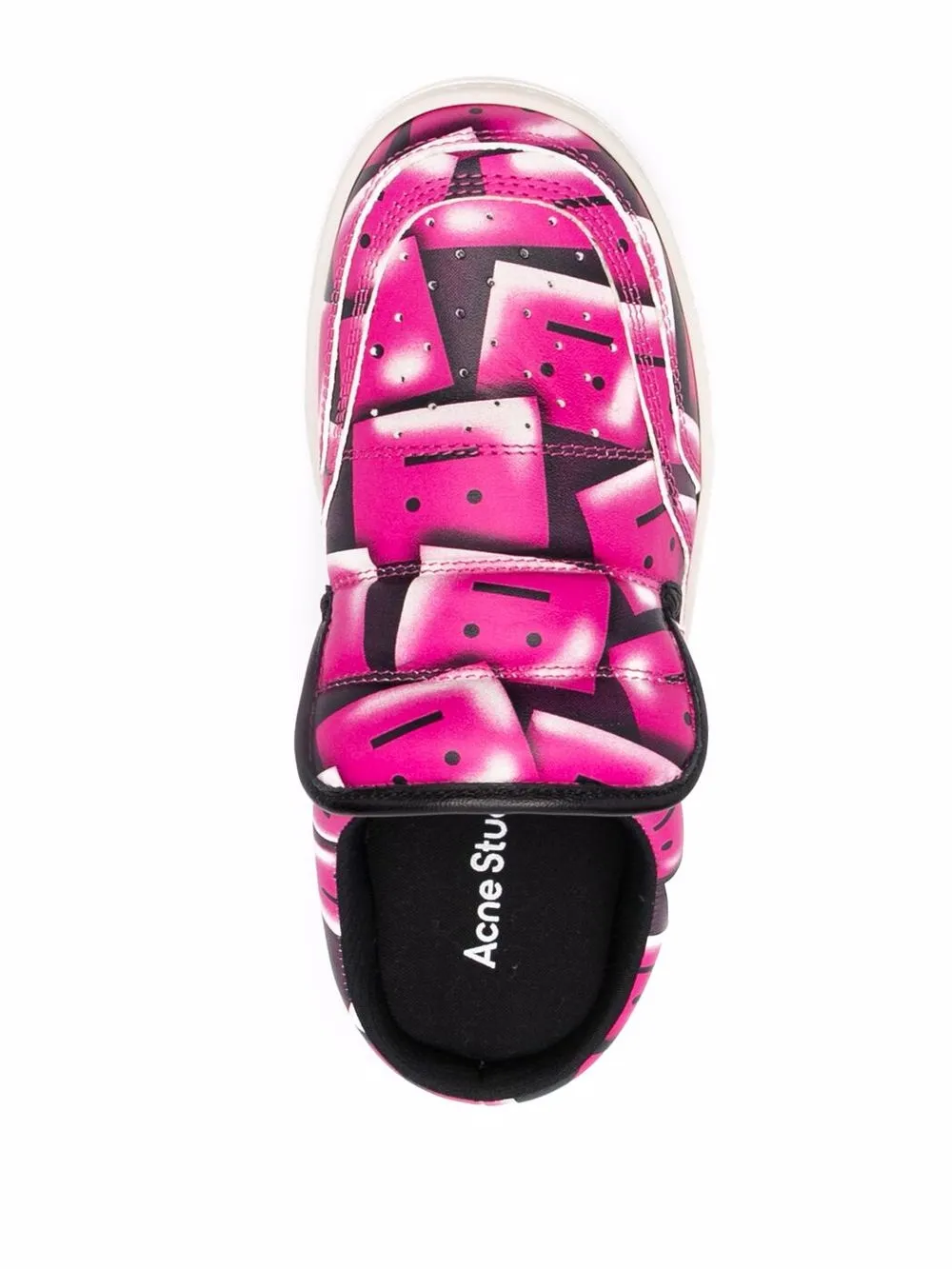 фото Acne studios слипоны с принтом