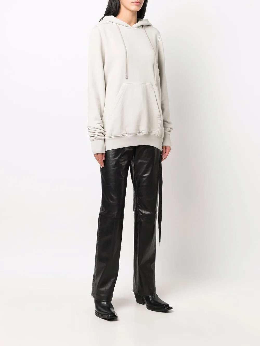 фото Rick owens drkshdw худи с драпировкой