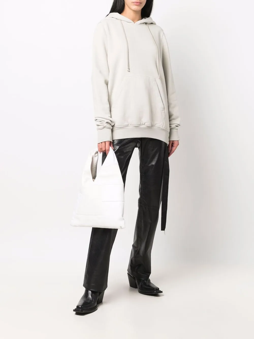 фото Rick owens drkshdw худи с драпировкой