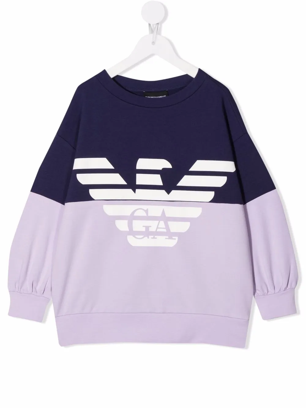 фото Emporio armani kids толстовка с логотипом